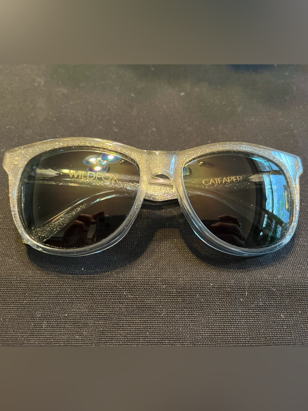 EUC Wildfox Glitter Sunglasses